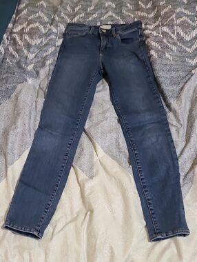 L'AGENCE Dark Blue Skinny Jeans Size 24